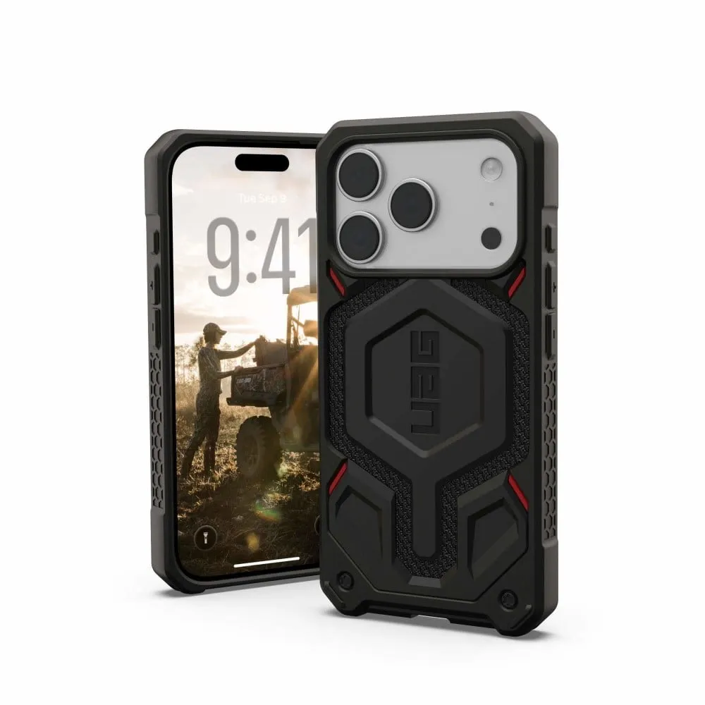 UAG iPhone 17 Pro Monarch Pro Kevlar Black