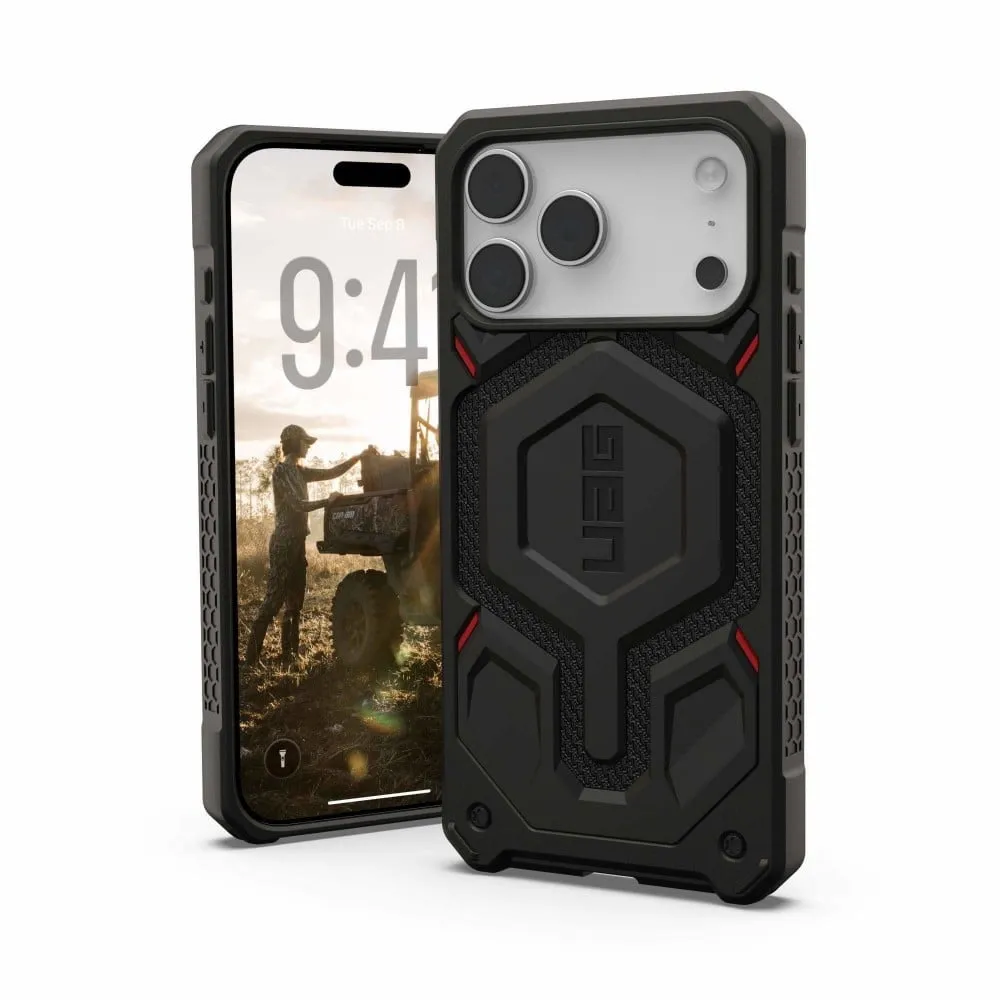 UAG iPhone 17 Pro Max Monarch Pro Kevlar Black