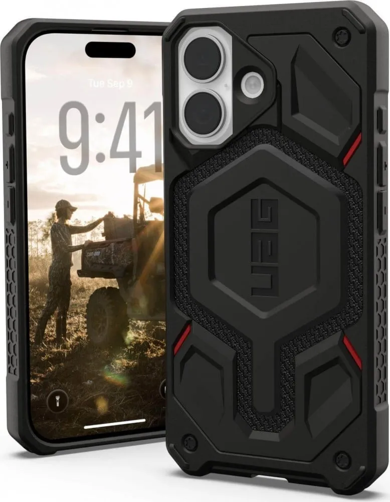 UAG iPhone 17 Monarch Pro Kevlar Black