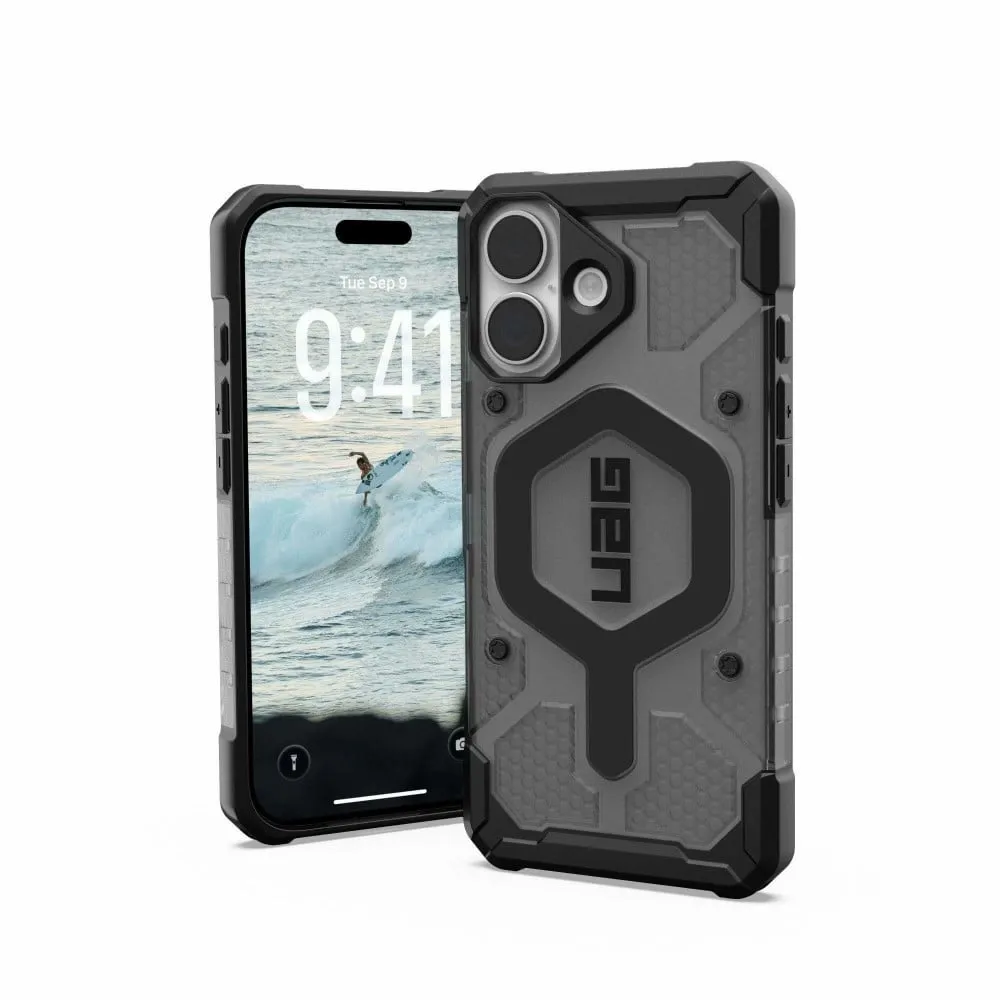 UAG iPhone 17 Pathfinder Clr MagSafe Ash/Black
