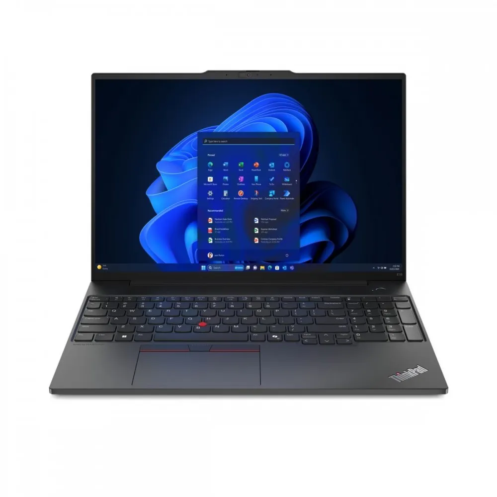Portátil Ai Pc Thinkpad E16 G2, INTEL Core Ultra 7 155H, 16P, W11Pro, 16Gb, 512Gb SSD M.2 2242 Pcie Gen4 Tlc Opal, 1080P Fhd Ir, Backlit, Pt
