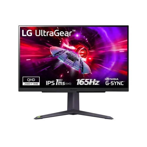 Monitor LG UltraGear Gaming 27'' QHD IPS 165Hz 1ms 3Y