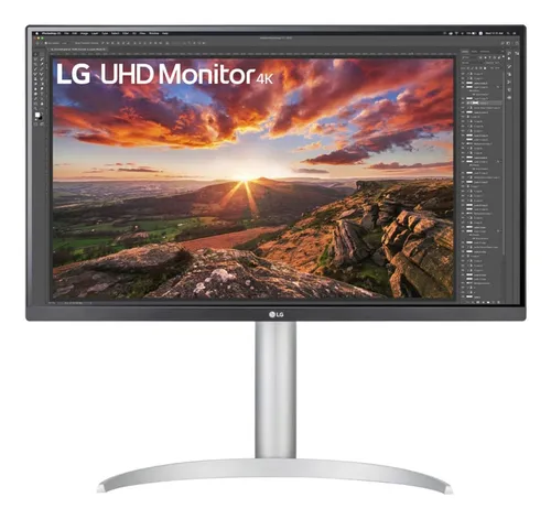 Monitor LG UltraFine 27" UHD 4K IPS 60Hz 5ms 3Y C/Suporte Ajuste de Altura