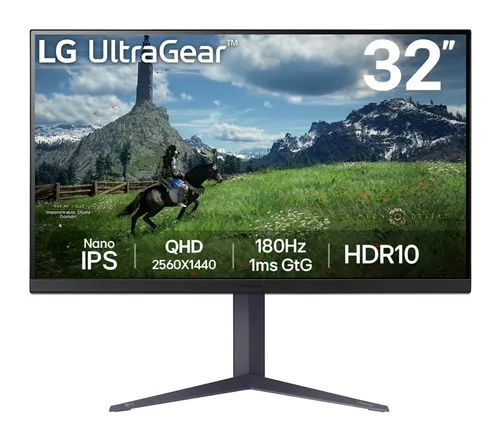 Monitor LG UltraGear Gaming 31.5" QHD Nano IPS 180Hz 1ms 3Y