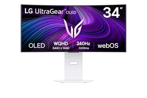 Monitor LG 34" Curvo 240Hz WQHD OLED UltraGear