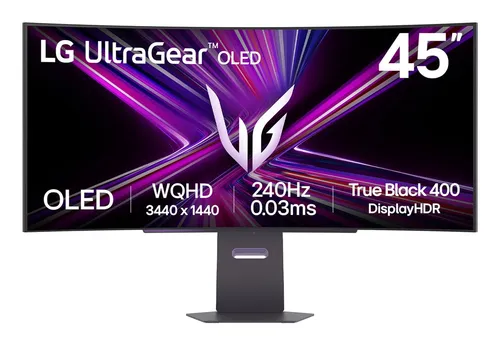 Monitor LG 45" Curvo 240Hz QDHD OLED UltraGear
