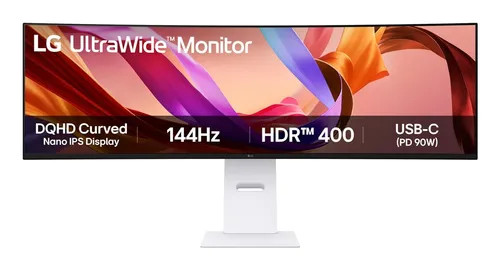 Monitor LG 49" Curvo QHD IPS Ultra Wide