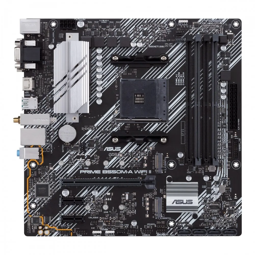 Motherboard Prime B550M A WIFI II AMD B550 AM4 micro ATX