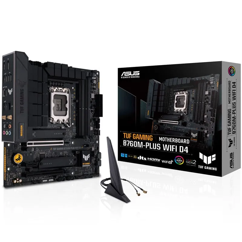 Motherboard Tuf B760M PLUS D4 Gaming WIFI SK1700