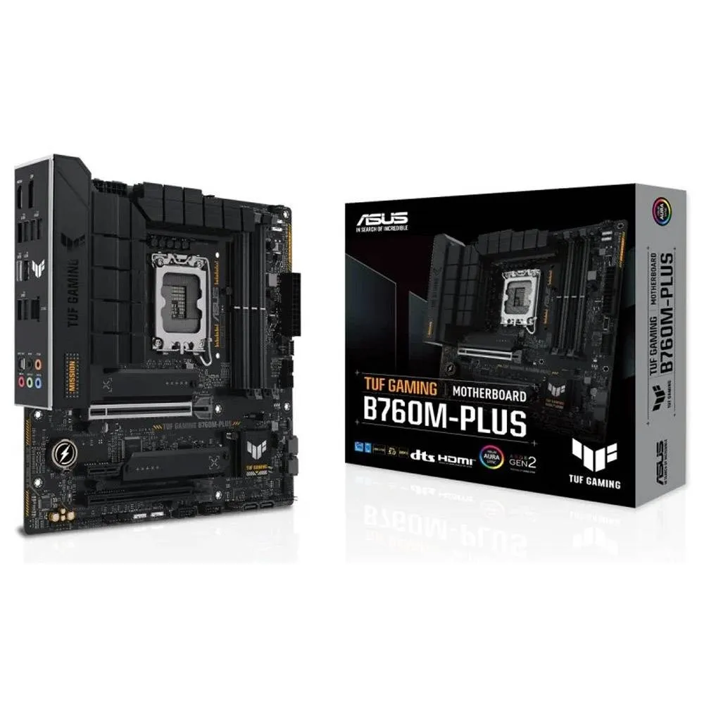 Motherboard Tuf Gaming B760M-PLUS Socket Intel LGA1700, Chipset B760, DDR5, PCIe 5.0, microATX