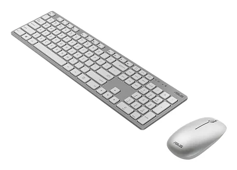 Teclado  & Rato ASUS Slim W5000 Wireless Branco  PT WIN11/COPILOT