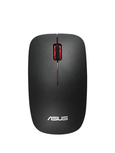 Rato ASUS WT300 wireless ótico 1600dpi verm/preto