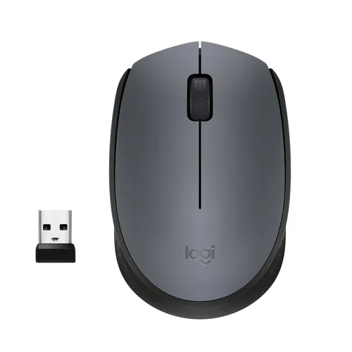 Rato Ótico Logitech M170 Wireless 1000DPI Cinza/Preto