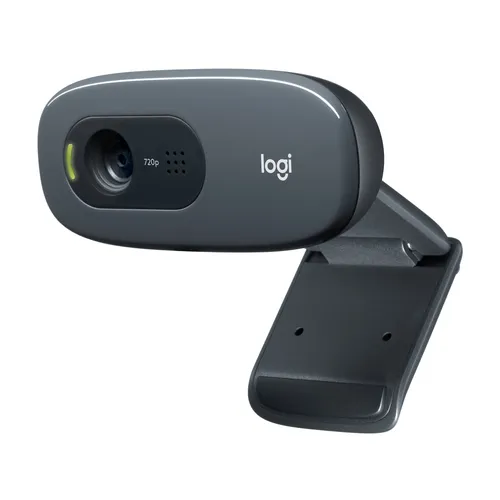 Webcam Logitech C270 HD 720p/30fps com Microfone