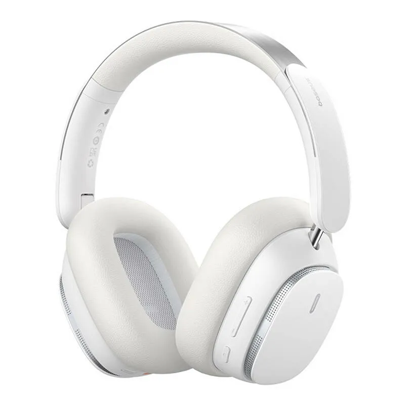 Auscultadores Bowie H1 Pro Noise-Cancel Wireless Headphones Moon White
