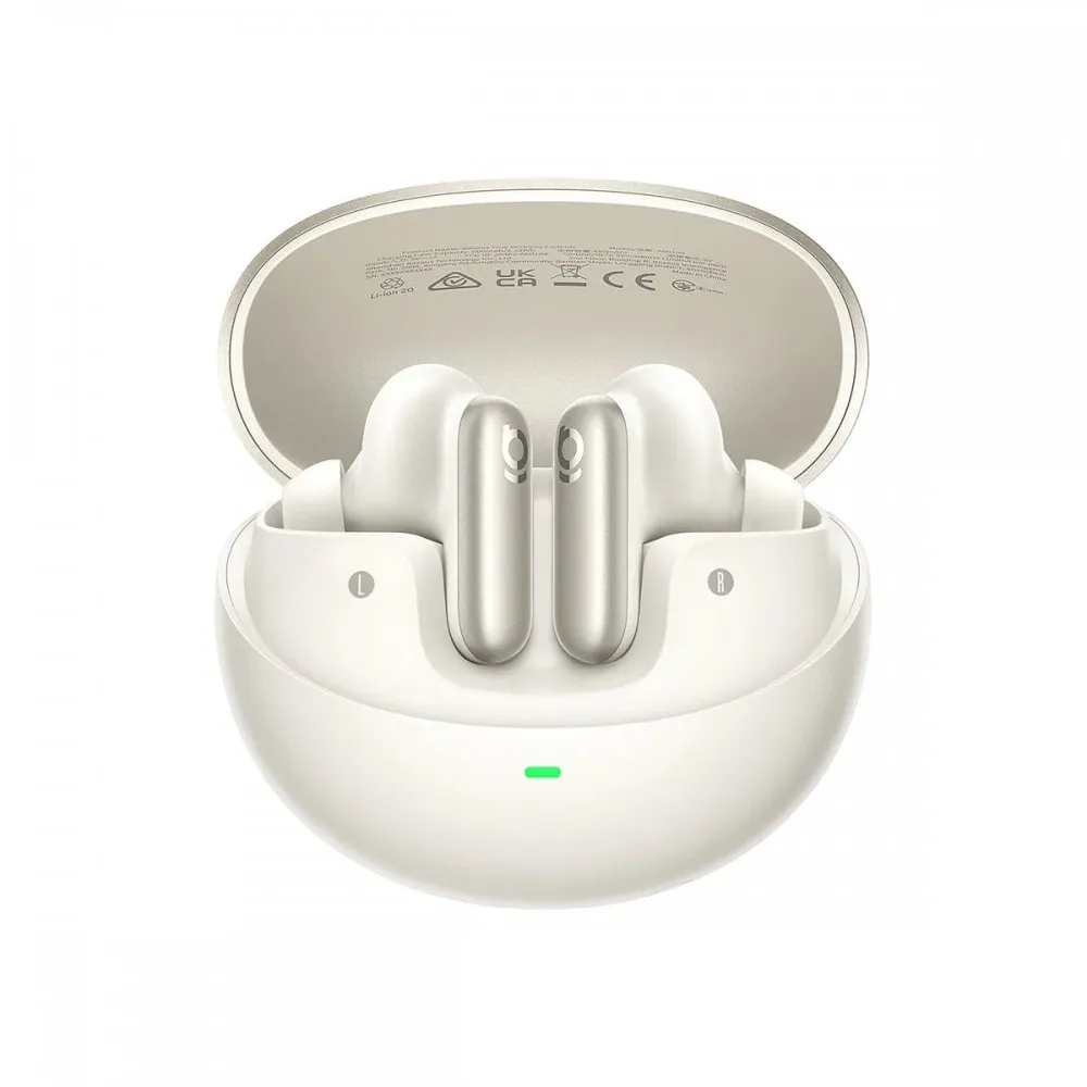 Os-Baseus Inspire Xp1 True Wireless Earbuds Starlight Off-White (Sound By Bose)