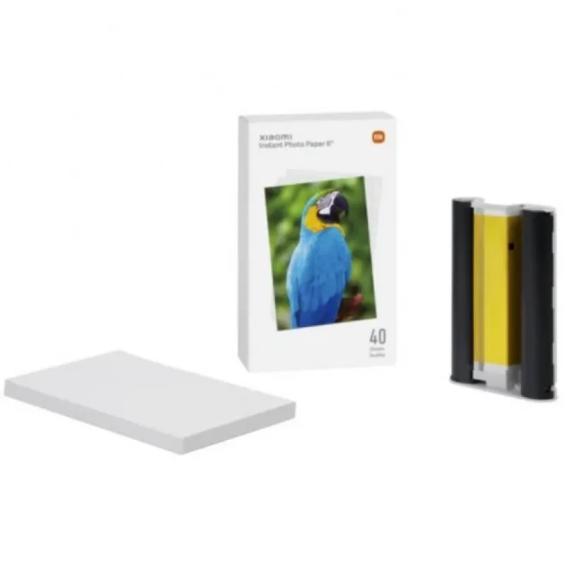 Instant Photo Printer Paper (6Pol 40 Folhas)