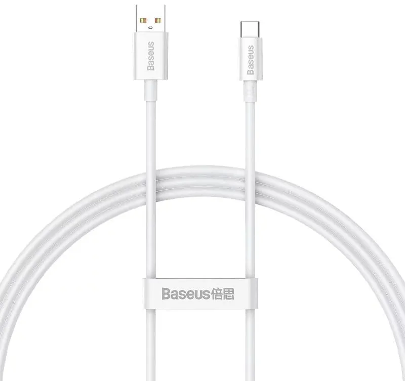 Cabo Carregamento Rápido Usb - Usb-C 100W Superior Series 1m Branco