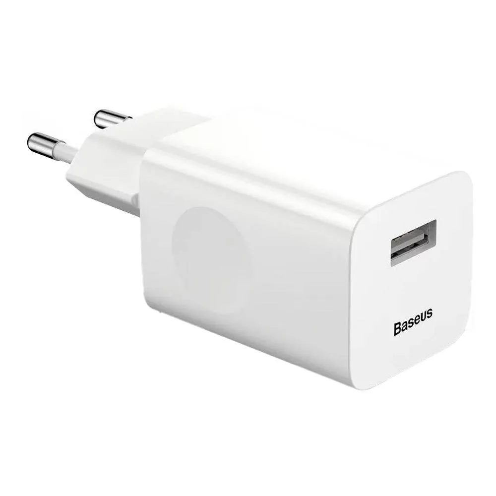 Carregador Charging Quick Usb-A 24W Branco