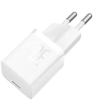 Carregador Rápido compacto Gan5 30W Usb-C Branco