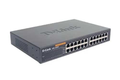 24-Port Fast Ethernet Unmanaged Desktop/Rackmount Switch DES-1024D