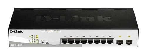 8-port 10/100/1000Mbps Gigabit PoE Smart Switch + 2 SFP. (65W)