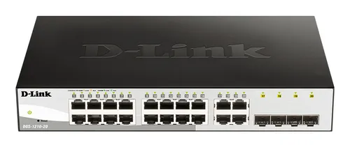 20-Port 10/100/1000Mbps Gigabit Smart Switch including 4-port SFP combo