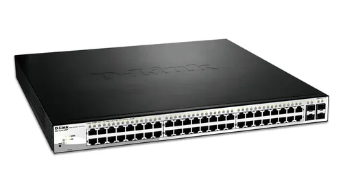 52-Port Gigabit PoE+ Smart Switch (48p PoE) incl. 4-port SFP combo. (370W) budget