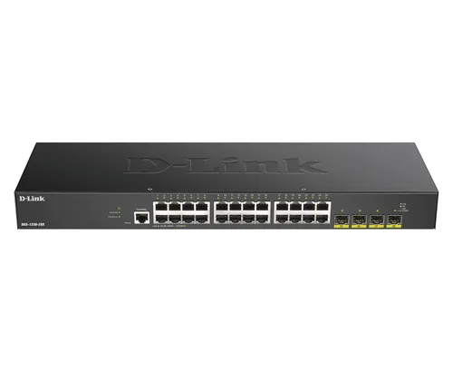 DGS-1250-28X 24-PORT GIGA SMART 4X10G SFP+