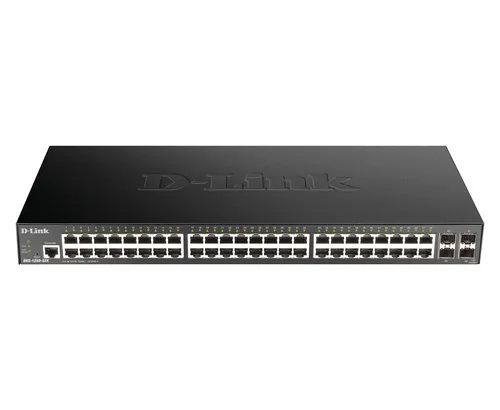 DGS-1250-52X 48-PORT GIGA SMART 4X10G SFP+