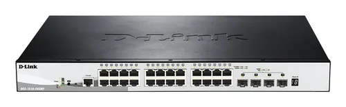 28-Port Gigabit Stackable POE Smart Pro incl. 4 10G SFP+ (370W)
