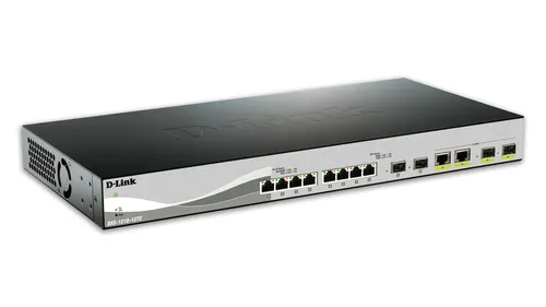 12 Port Smart Managed Switch including 8x10G ports, 2 x SFP+ and 2 x Combo 10GBase-T/SFP+