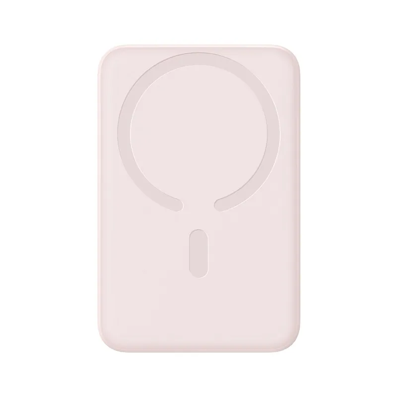 Powerbank Enerfill Fm11 Ultra-Mini Magnetic Power Bank 10000Mah 22.5W Baby Pink