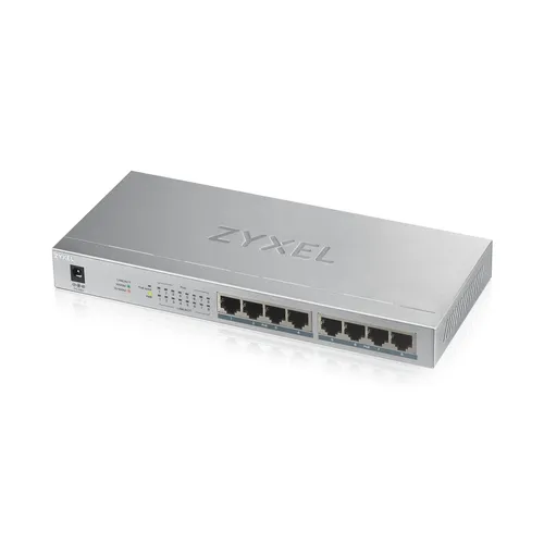 Switch Zyxel GbE Unmanaged PoE 8 Portas 2Y