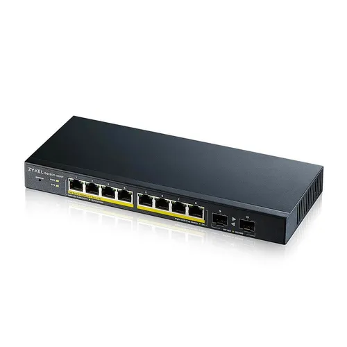 Switch Zyxel GbE Smart Managed PoE 8+2 Portas 5Y