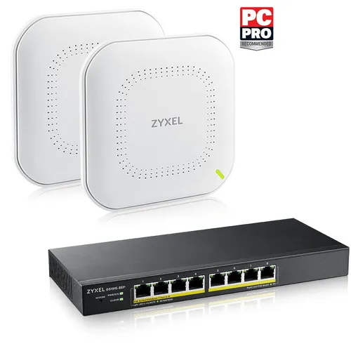 Switch Zyxel GbE Managed PoE 8 Portas 5Y