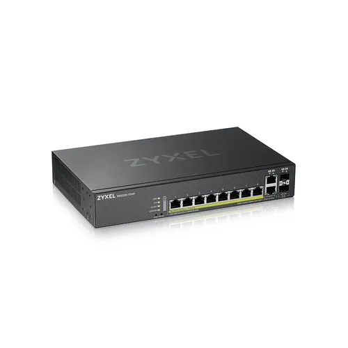 Switch Zyxel GbE L2 Managed PoE 10 Portas