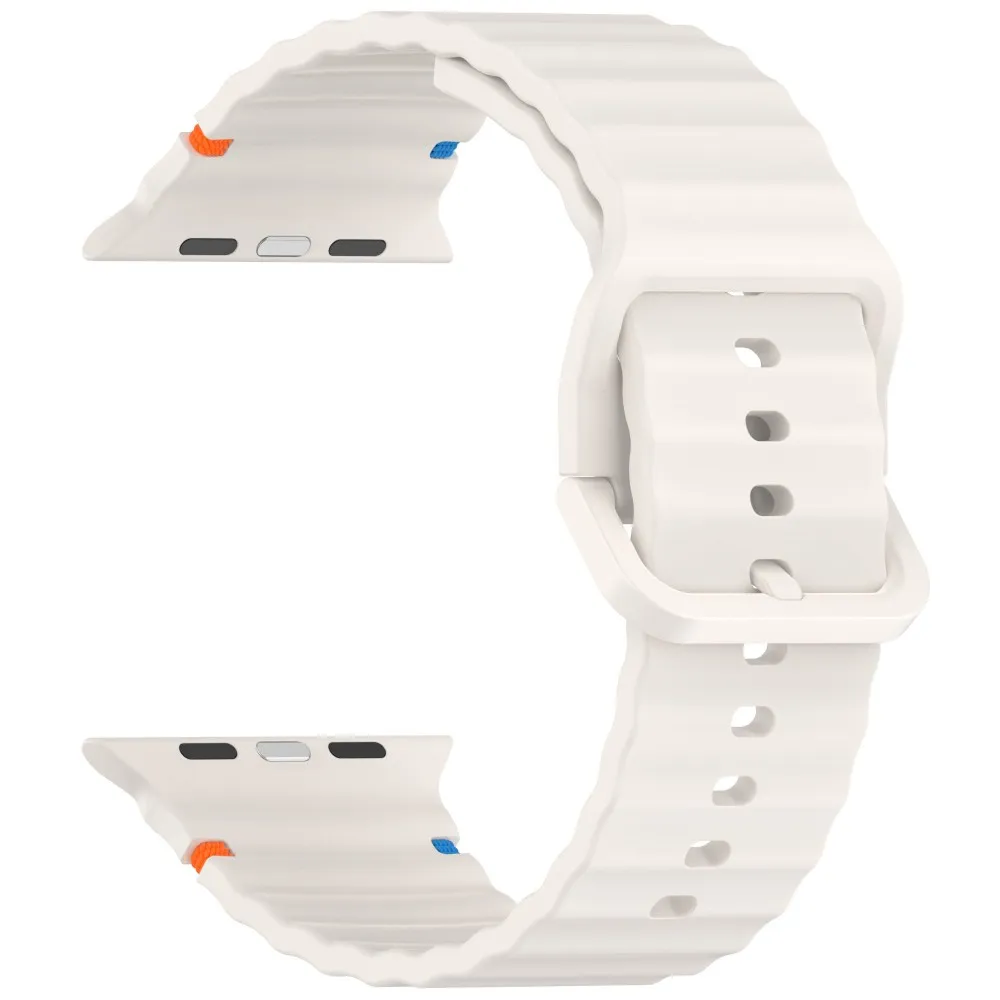 Bracelete Inmove Apple Watch Silicone Band 38/40/41/42mm StarLight