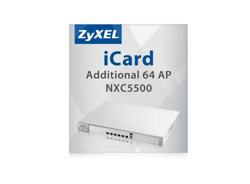 Licença Zyxel E-Icard- 64 AP NXC5500