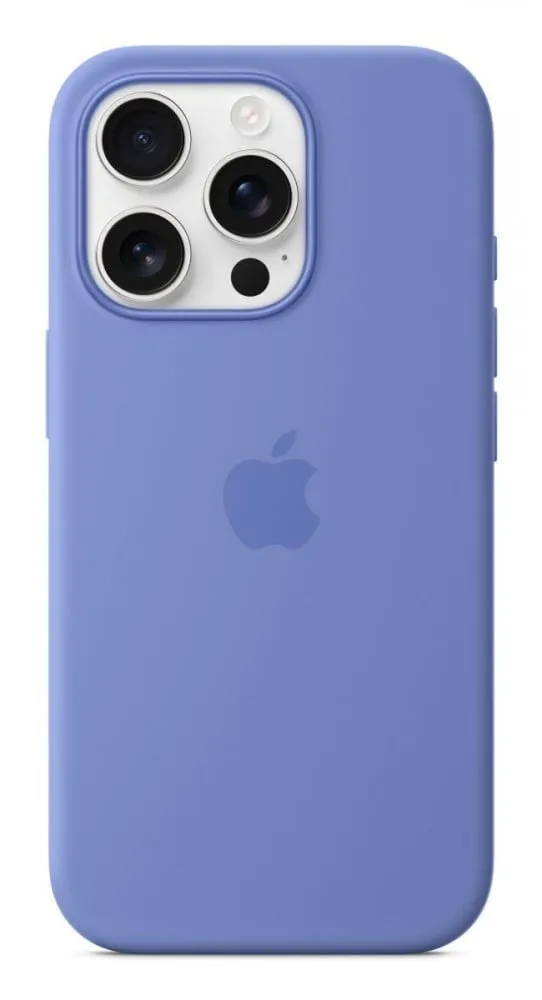 Capa MagSafe iPhone 16 Pro Silicone Azul-violeta