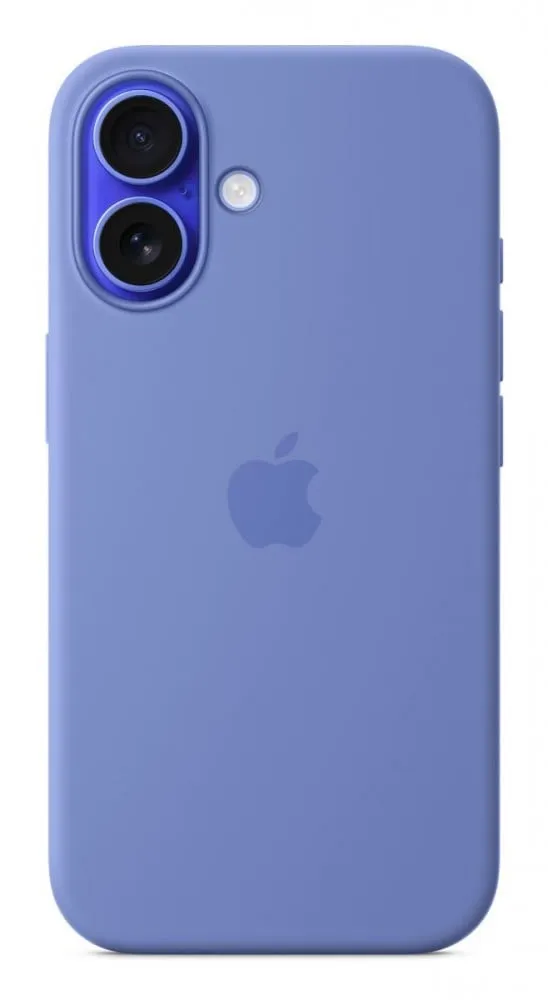 Capa MagSafe iPhone 16 Silicone Azul-violeta