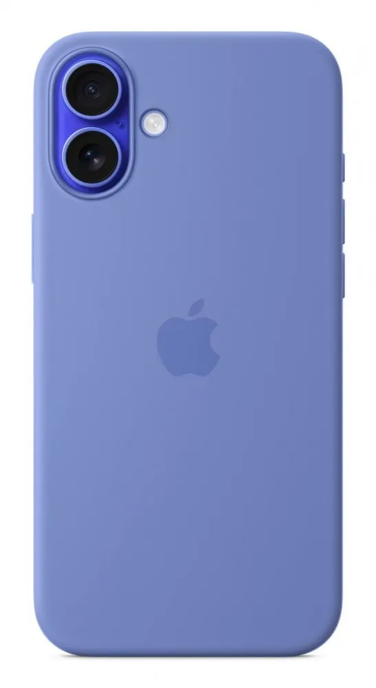 Capa MagSafe iPhone 16 Plus Silicone Azul-violeta