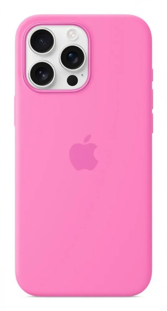 Capa MagSafe iPhone 16 Pro Max Silicone Peonia