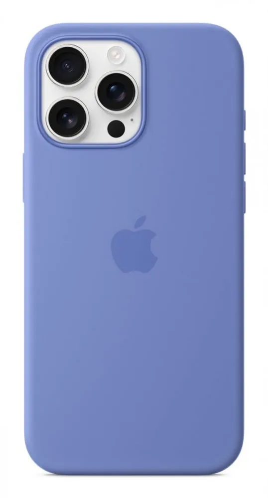 Capa MagSafe iPhone 16 Pro Max Silicone Azul-violeta