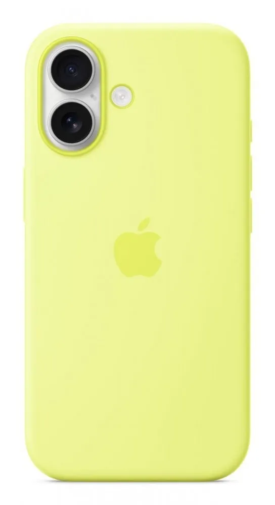 iPhone 17 Silicone Case - Neon Yellow