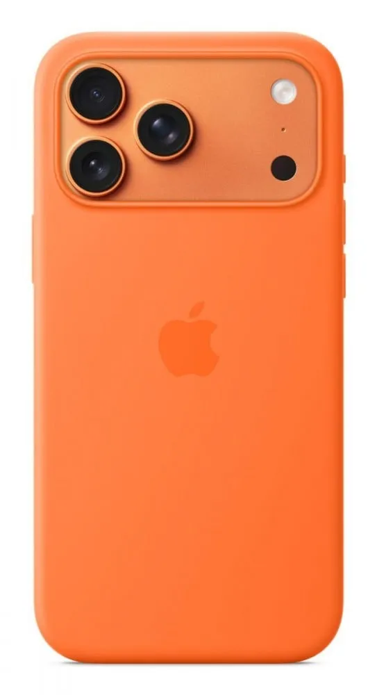 iPhone 17 Pro Max Silicone Case - Orange