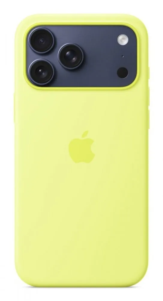 iPhone 17 Pro Max Silicone - Neon Yellow