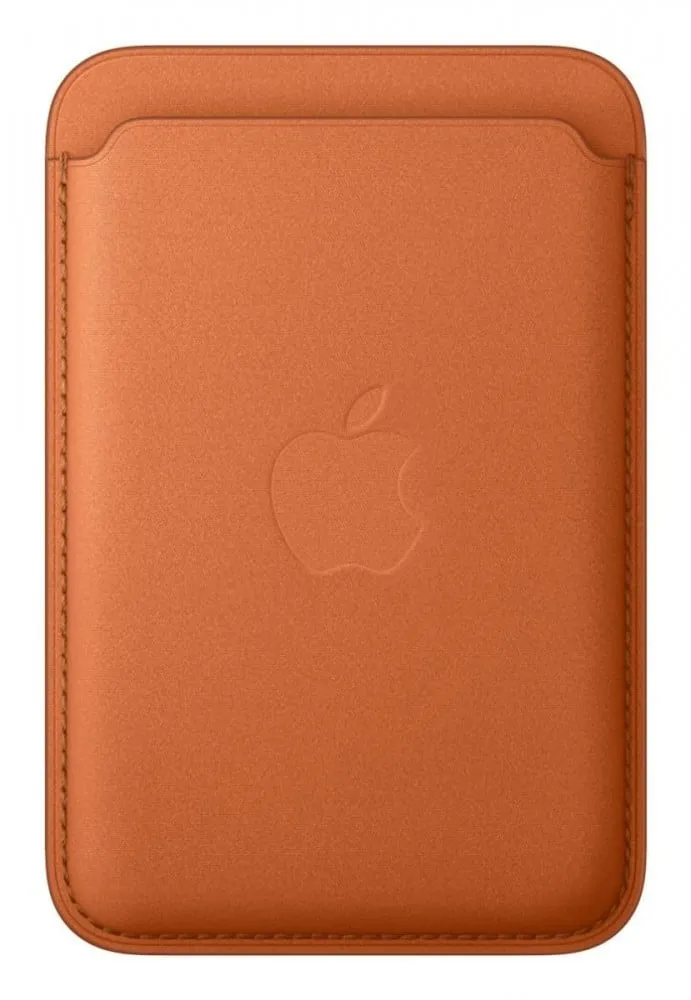 iPhone FineWoven Wallet - Fox Orange