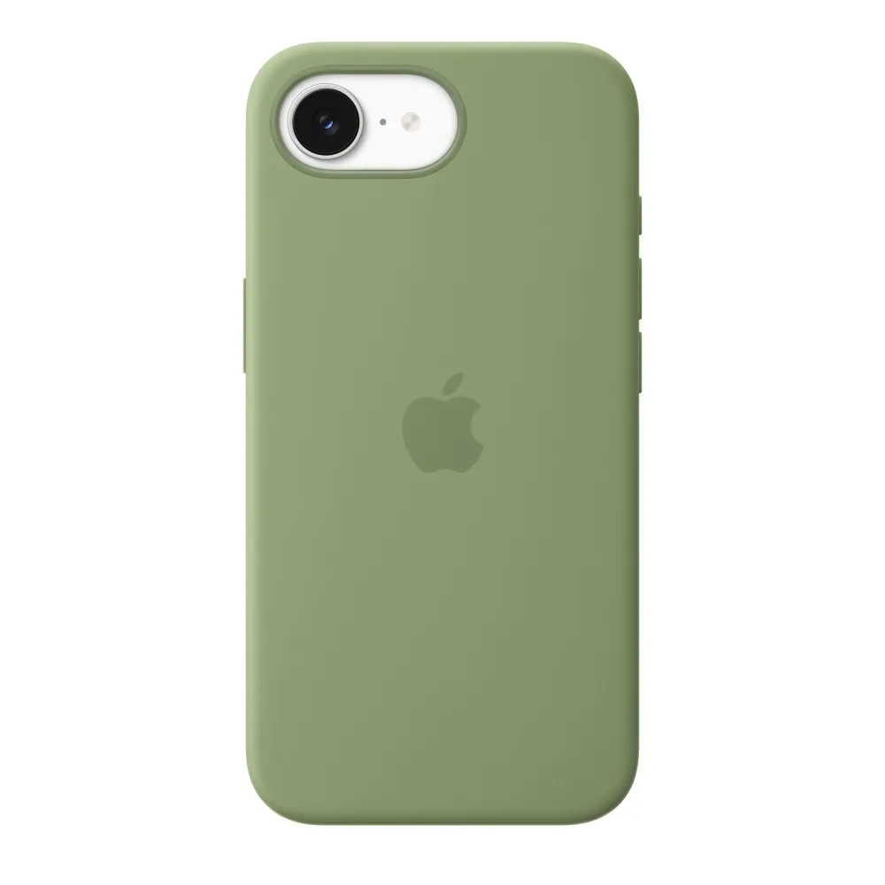Capa iPhone 17e Silicone with MagSafe ? Musgo-claro