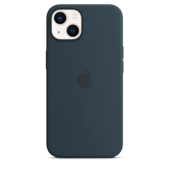 Capa Silicone/MagSafe iPhone 13 Azul abissal